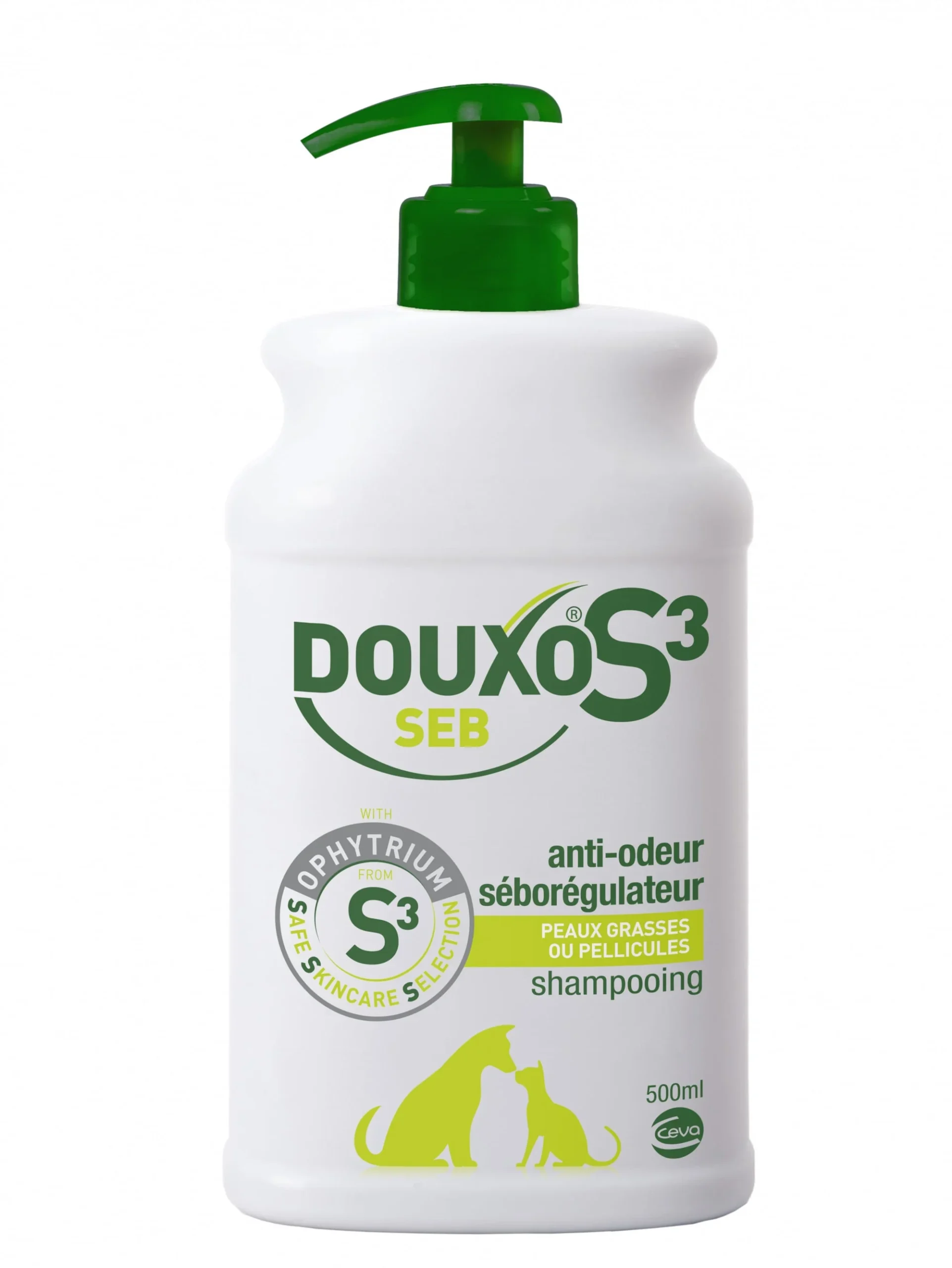douxo s3 seb champu 500 ml para perros y gatos piel grasa y caspa douxo s3 seb champu 500 ml perros gatos piel grasa caspa seborrea mal olor