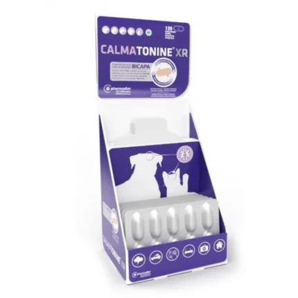 Calmatonine bicapa XR tranquilizante para perros y gatos