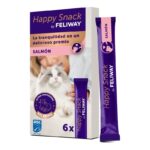 feliway happy snacks salmon gatos sticks snack calmante gatos estres ansiedad gatos