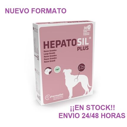 Hepatoprotector Hepatosil Plus Razas Medianas y Grandes 30 comprimidos